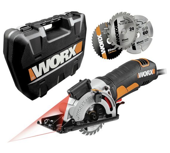 WORX WX426 Worxsaw 400W 85mm Compact Circular Saw