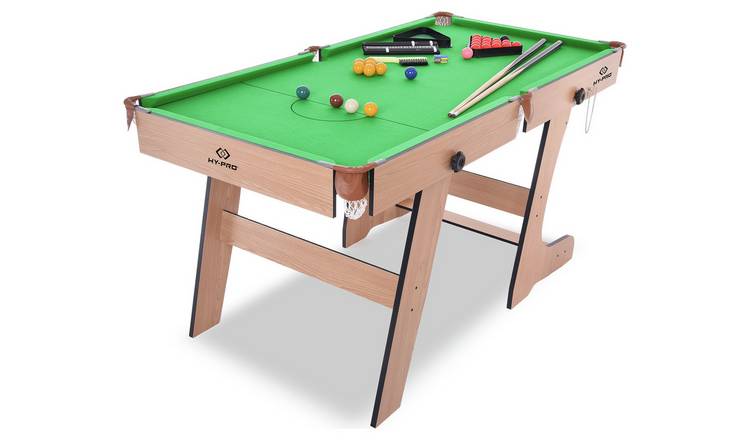 Stamboom evalueren long Buy Hy-Pro 6ft Folding Snooker and Pool Table | Snooker tables | Argos