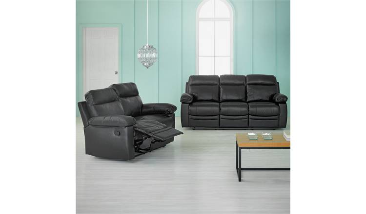 Argos deals leather recliner