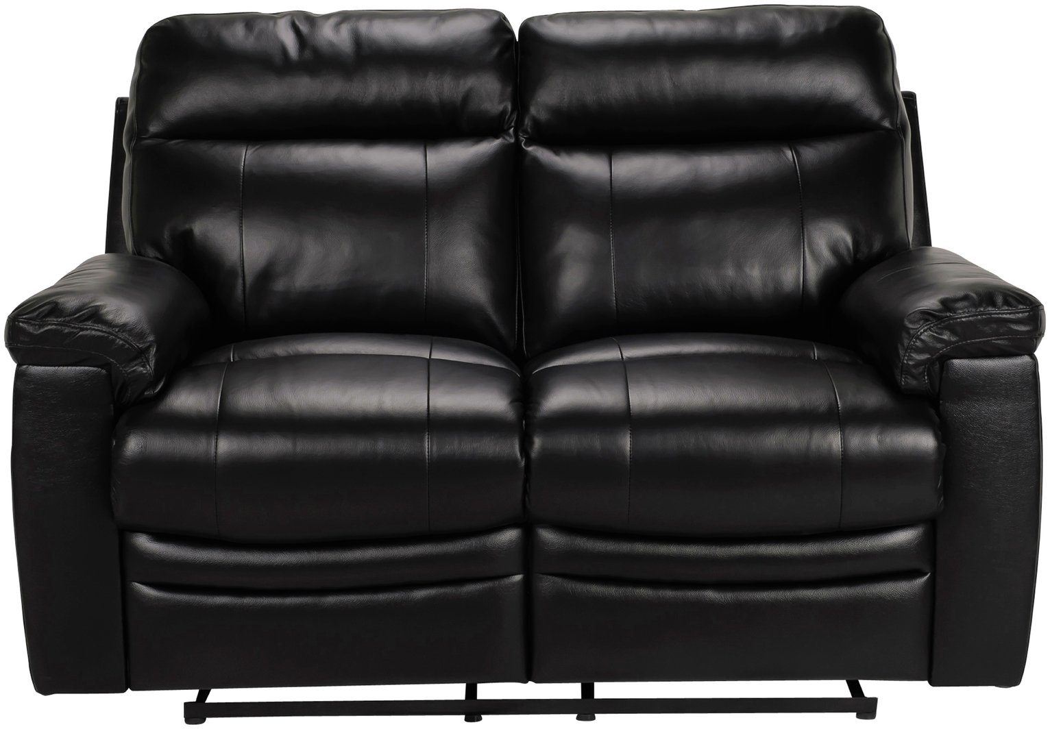 Argos Home Paolo Pair of 2 Seater Manual Recline Sofa -Black Review