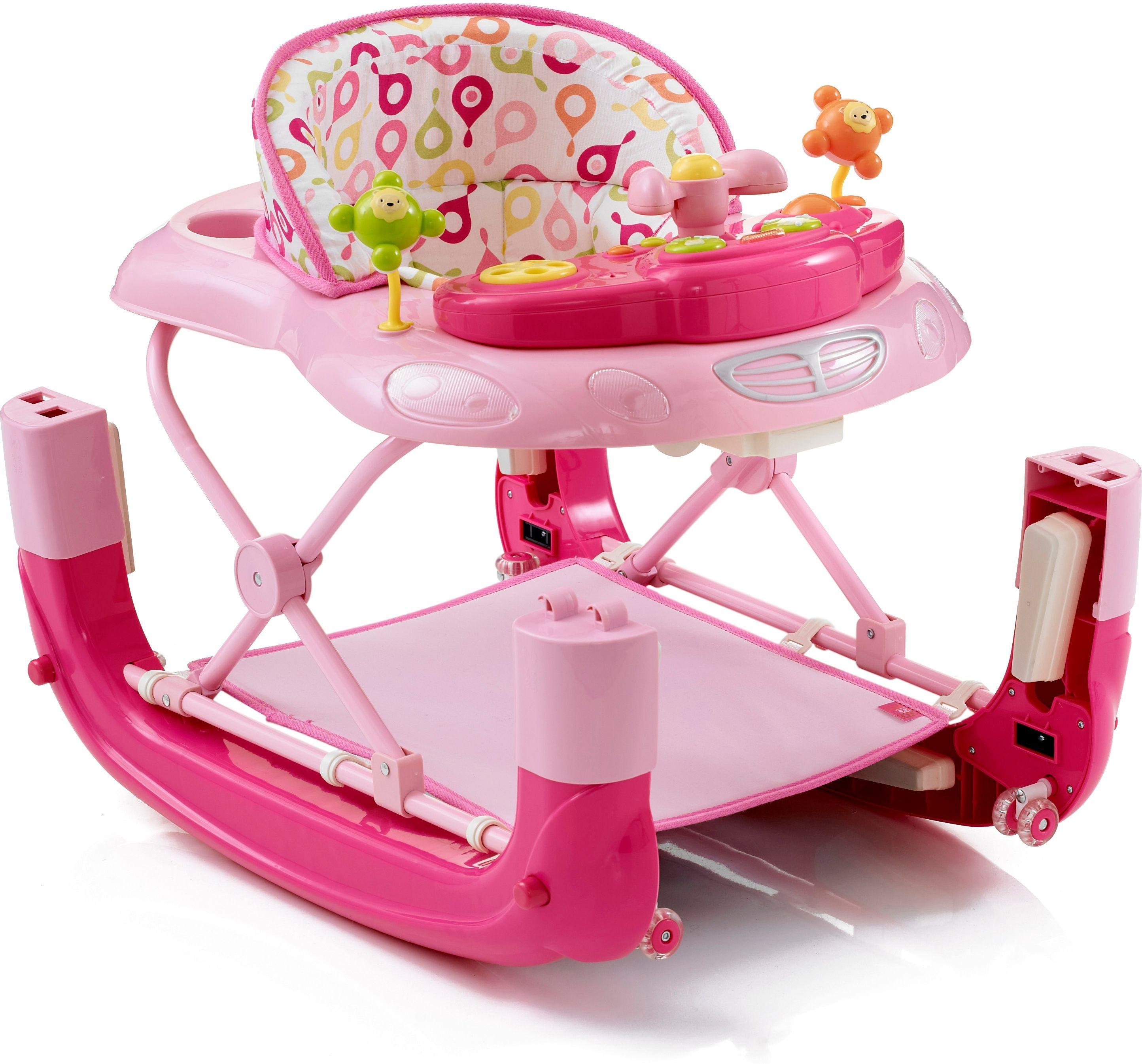 my child baby walker pink