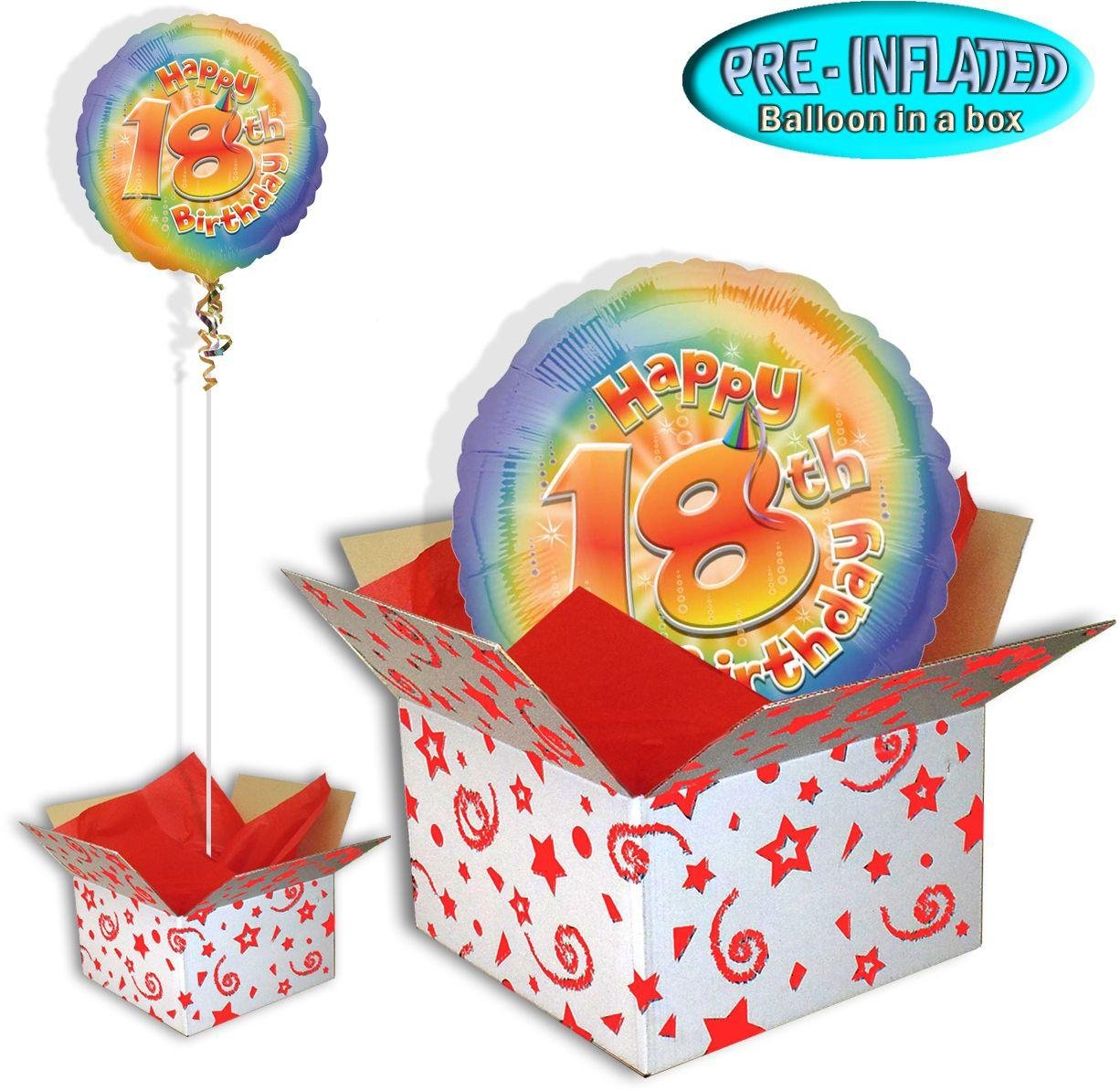 Happy 18th Birthday Balloon in a Box.