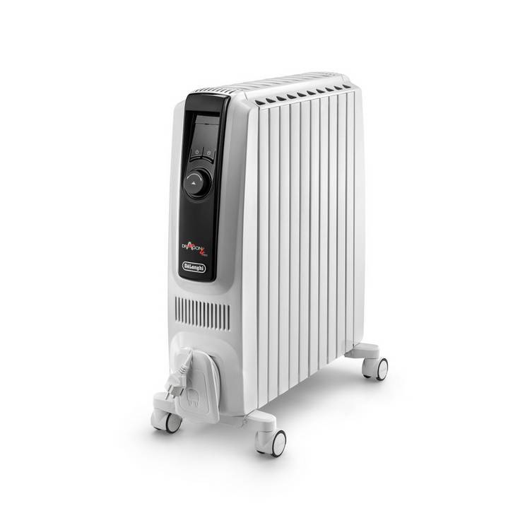 De'Longhi Dragon-4 2.5kW Oil Filled Radiator - Digital 0