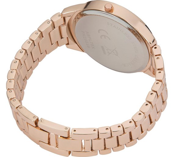 Buy Spirit Lux Ladies' Rose Stone Set Bracelet Watch at Argos.co.uk ...