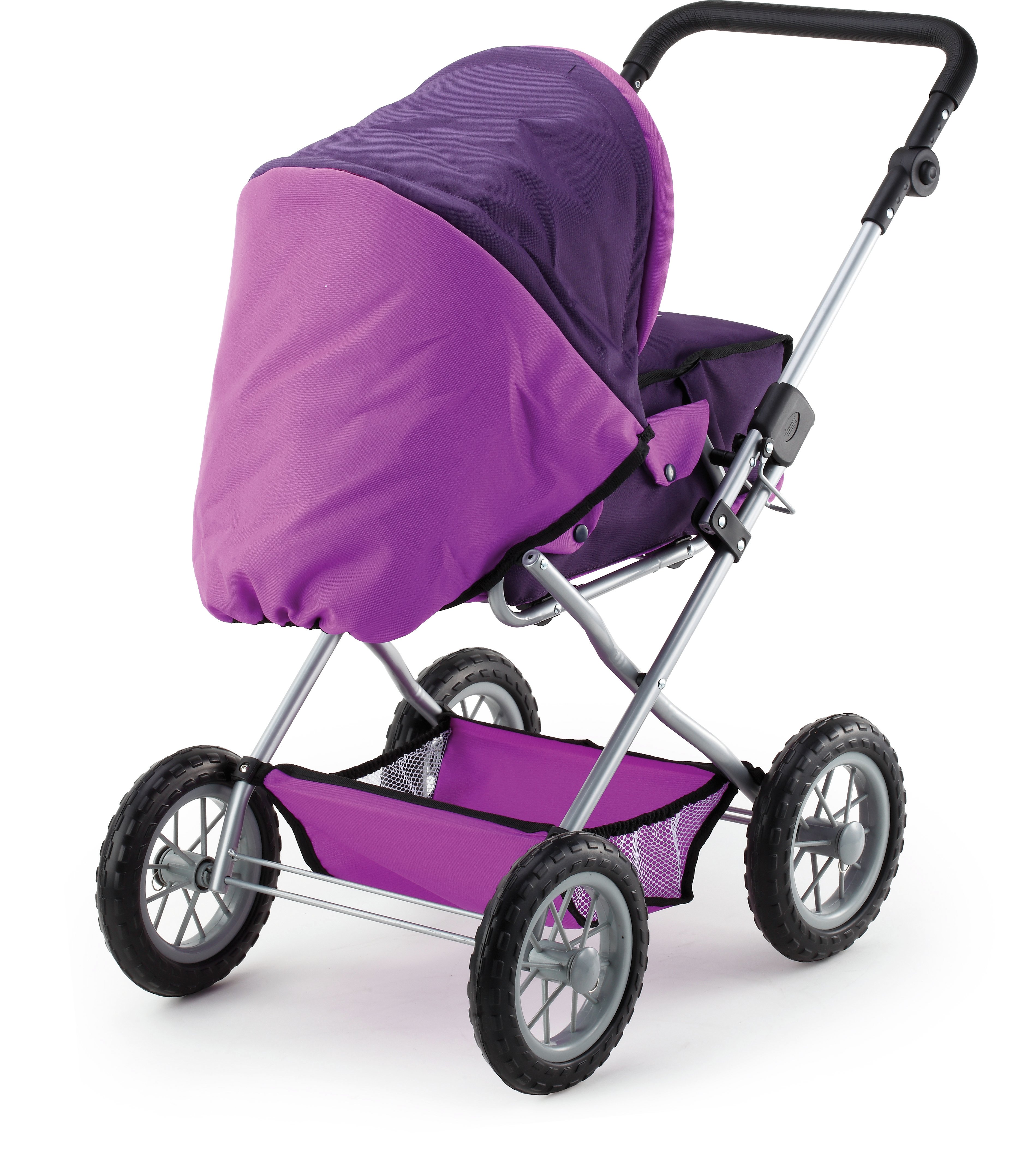 Bayer Combi Grande Dolls Pram - Purple