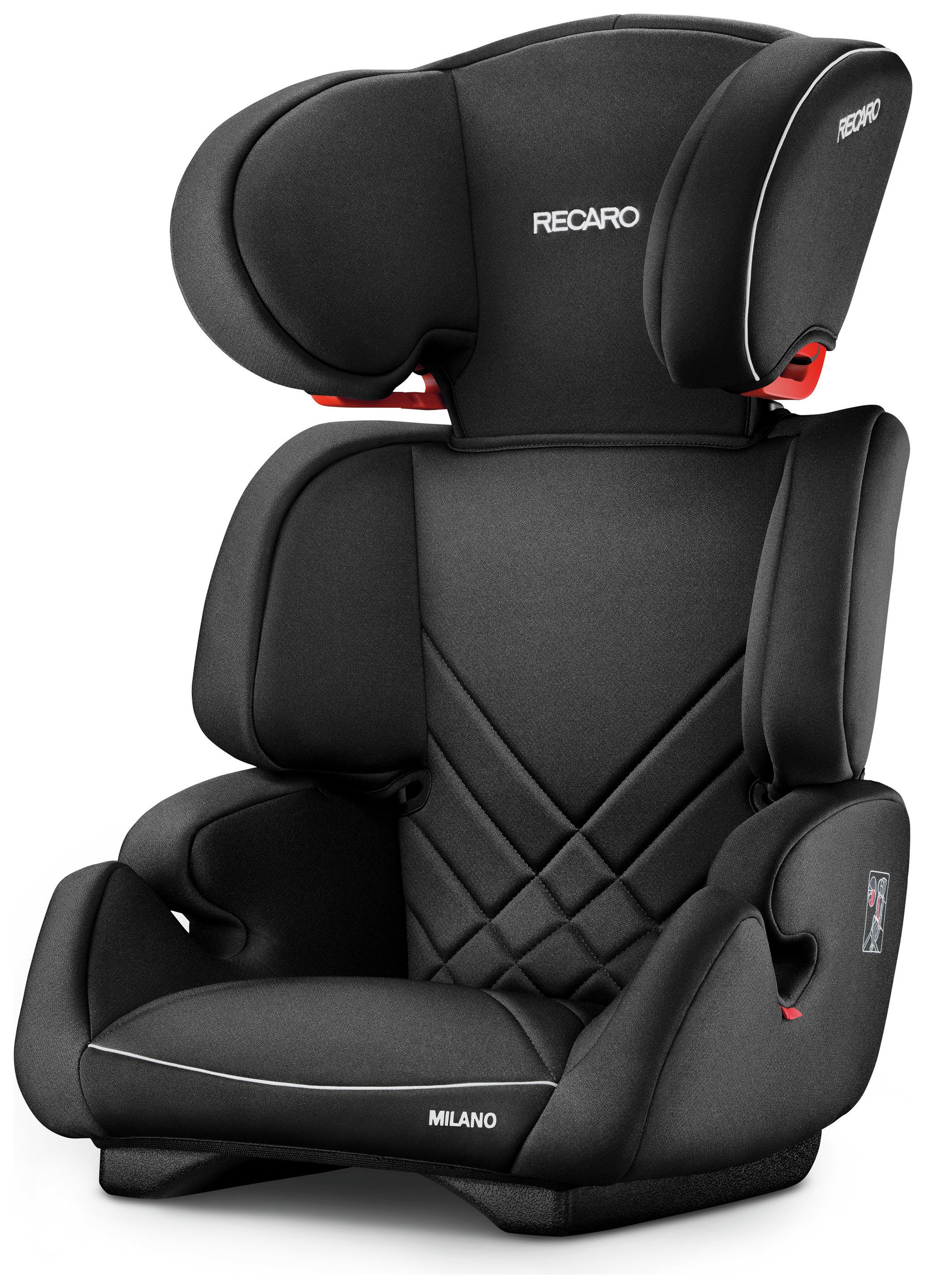 Recaro Milano Group 2-3 Performance Black Car Seat