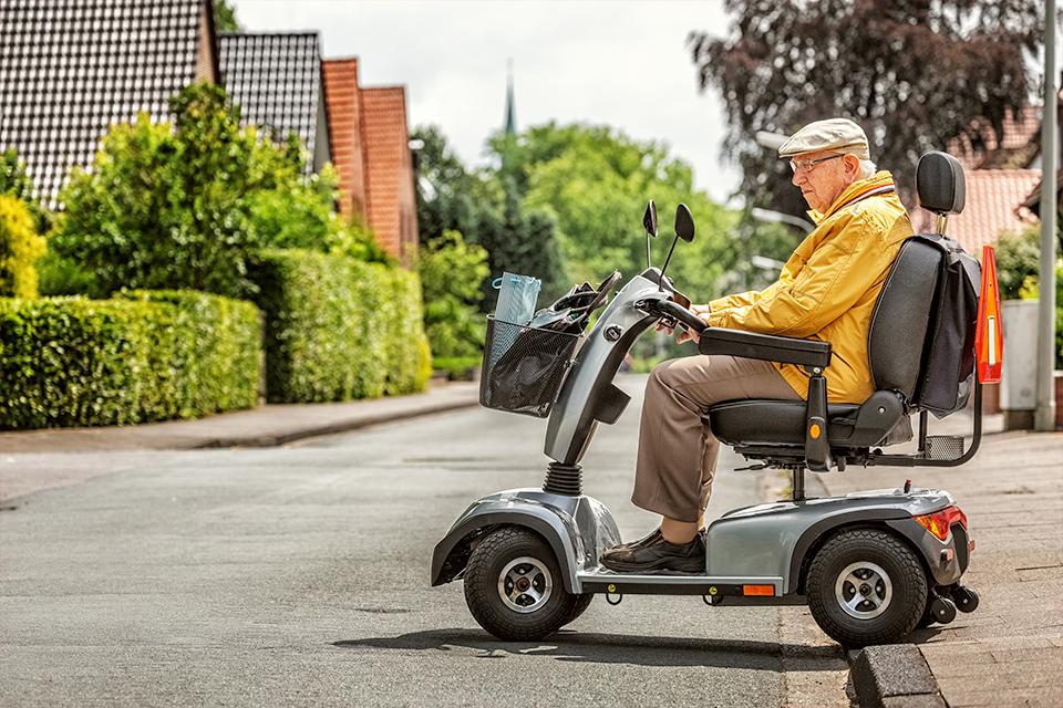 Where will you be driving your mobility scooter? 