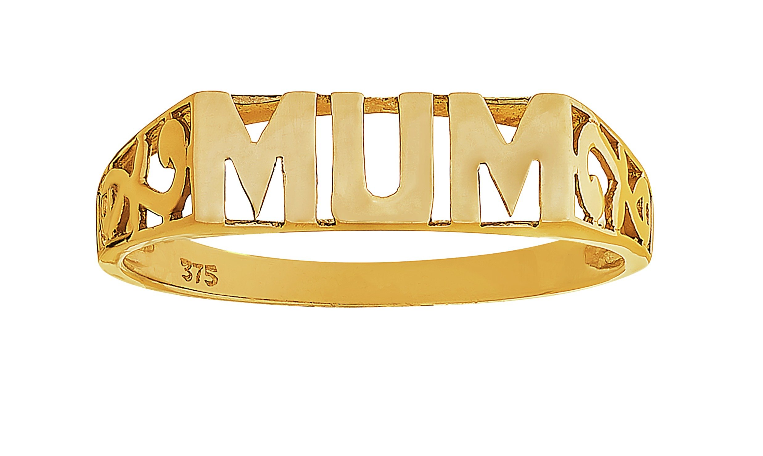 9ct gold sale mum ring argos