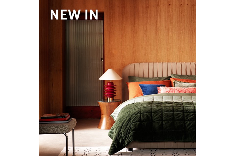Just landed. Set the scence with our new collection. Shop new in lighting.