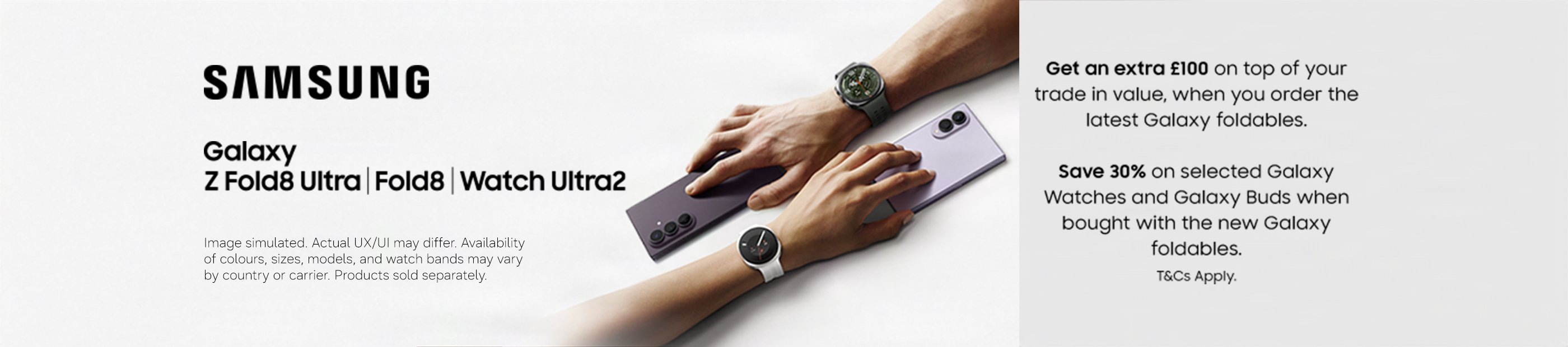 Samsung. Galaxy Z Fold8 Ultra | Fold8 | Watch Ultra2.