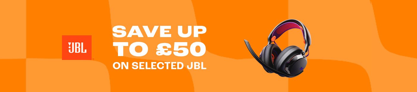 JBL. Save up to £50 on selected JBL.