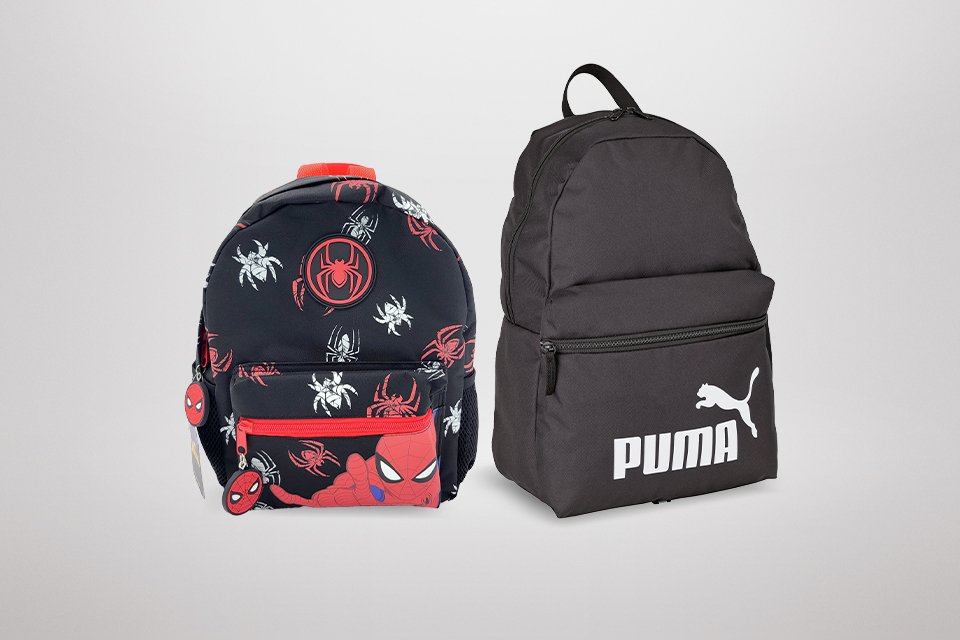 Save up to 1/2 price on selected backpacks.