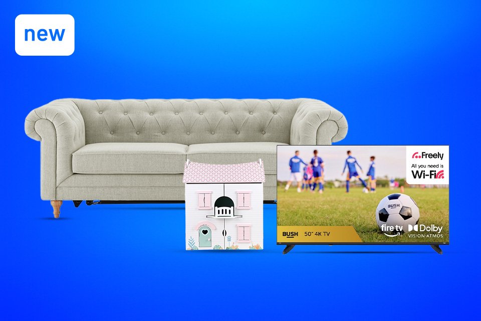 New in. Just landed. Explore 1000s of new lines across toys, tech, furniture & more.