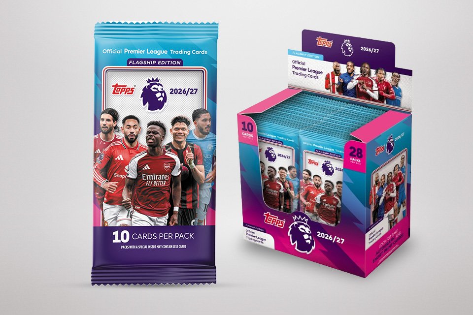 Topps premier league. Shop new range before the season kicks off!