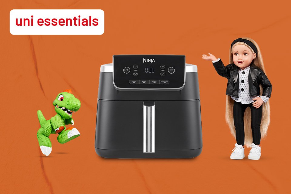 Uni life, sorted. From laundry to tech, we've got you covered.