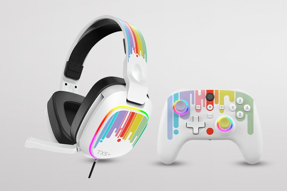 Buy the Gioteck Crayons Switch 2 Controller. And matching headset for only £35.