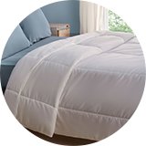 Summer ready bedding.