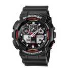 Buy Casio Men s G Shock LED Backlight Black Resin Strap Watch Men s watches Argos