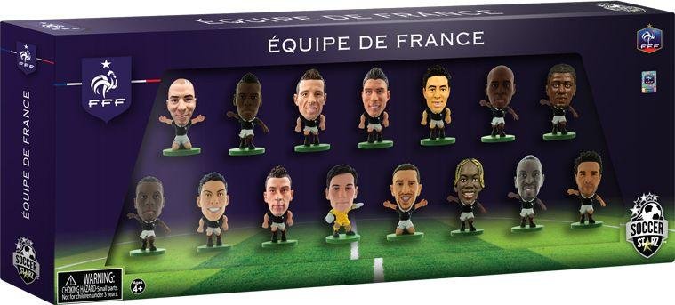 SoccerStarz France 15 Team Figurine Pack