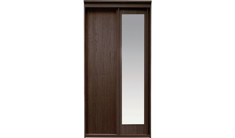 Buy Argos Home Hallingford 2dr Sliding Wardrobe Dark Oak Effect Wardrobes Argos