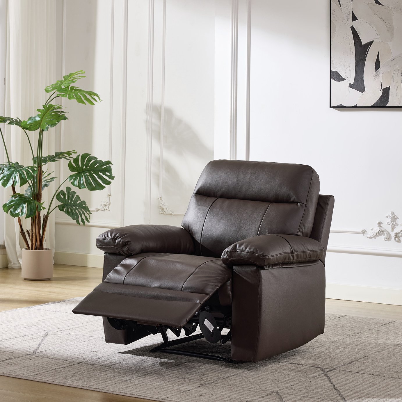 leather recliner chair