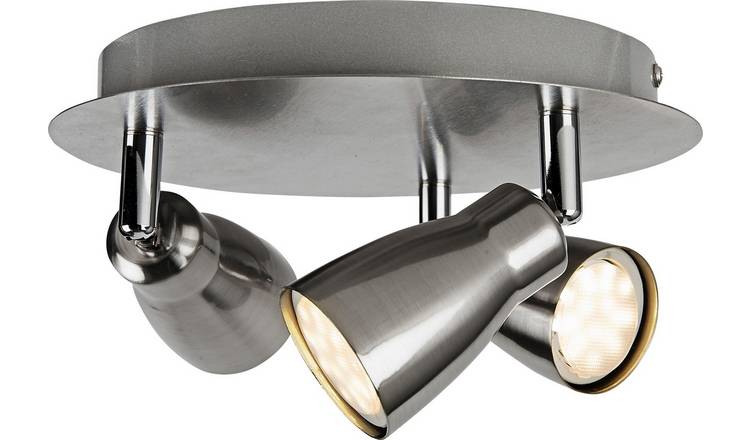 Brushed Chrome Ceiling Lights