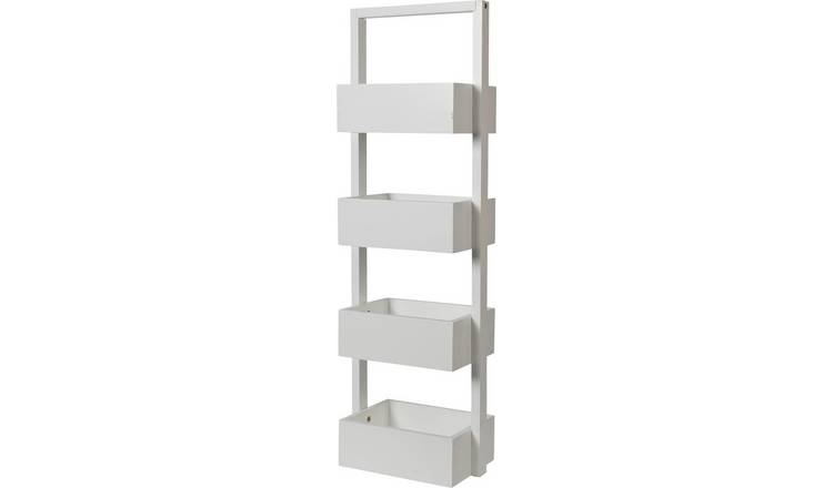 Buy Argos Home Freestanding Bathroom Storage Caddy - White ...