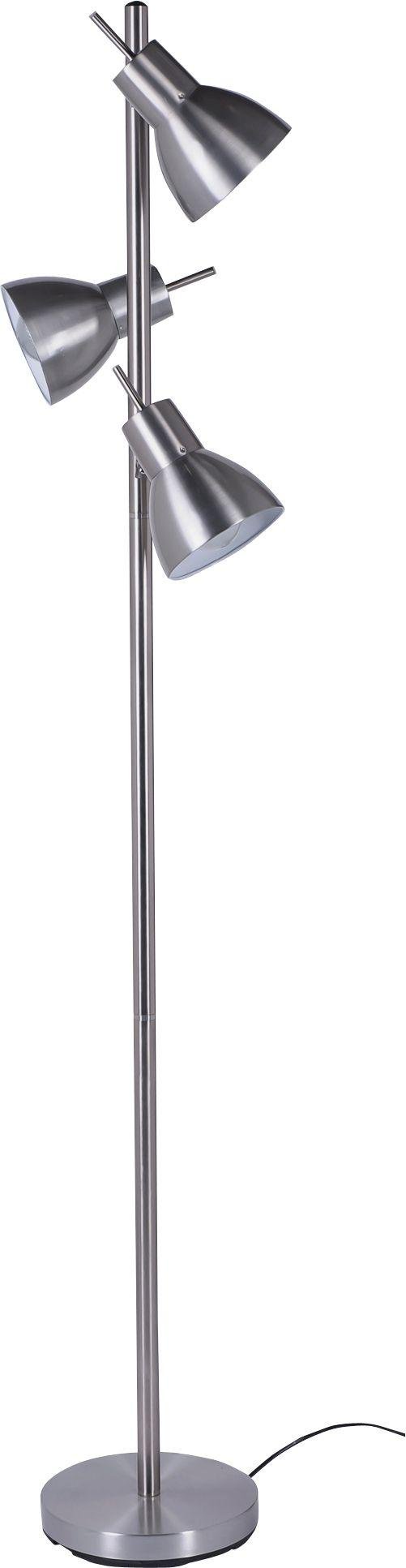 Argos Home Fraser Trio Spotlight Floor Lamp - Silver