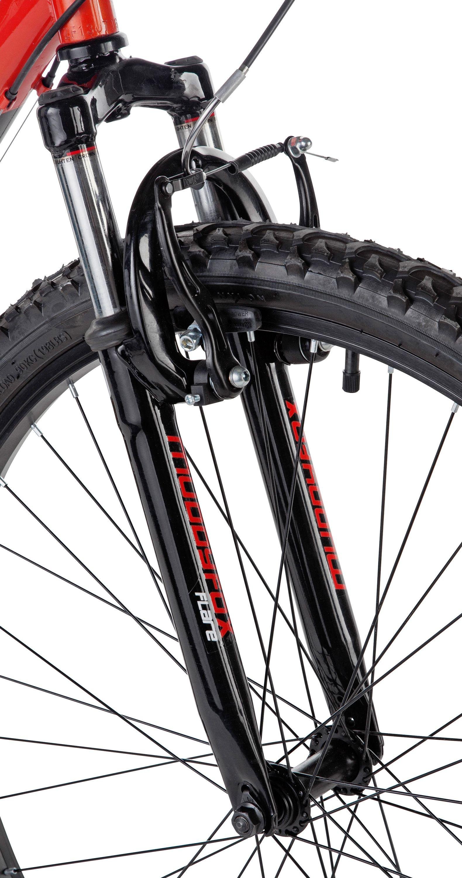 muddyfox flare front suspension mountain bike