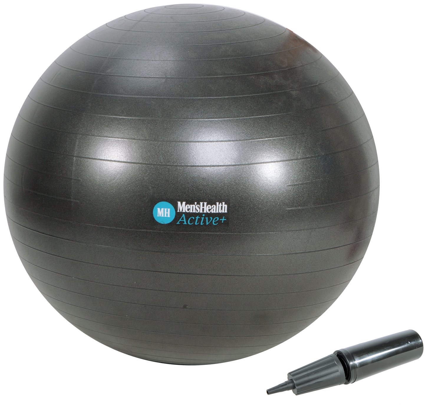 Men's Health Black Gym Ball - 75cm