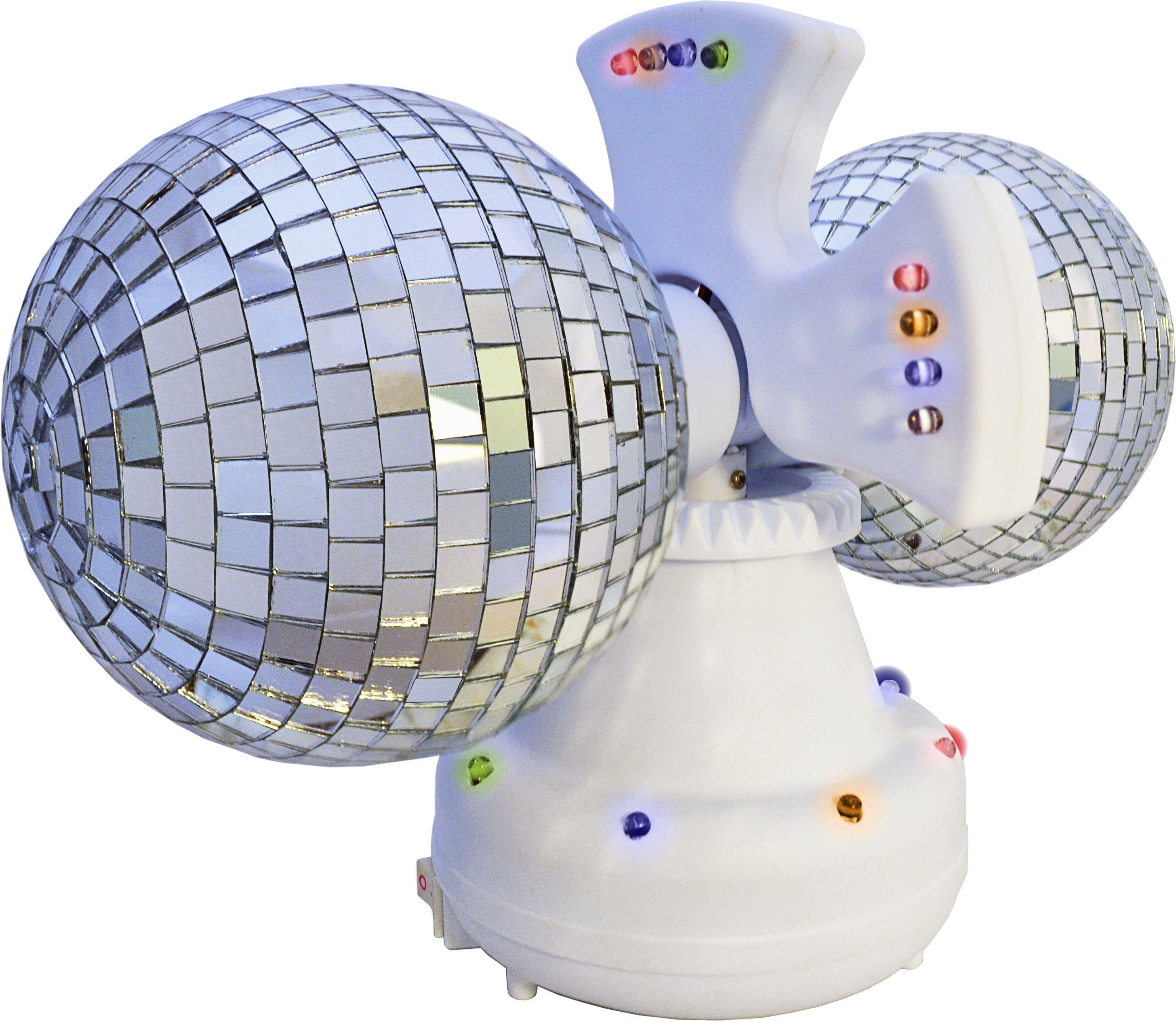 Twin Rotating Double Disco Ball Lamp Review