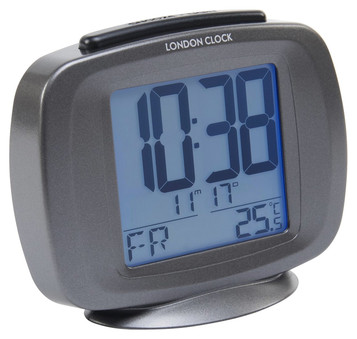 London Clock Company Radio Controlled DayDate Alarm Clock Reviews