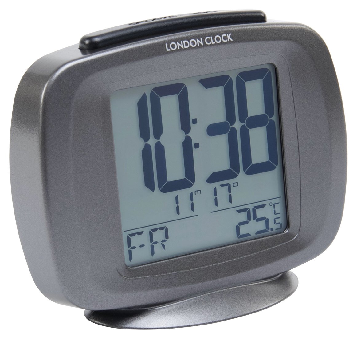 London Clock Company Radio Controlled DayDate Alarm Clock Reviews