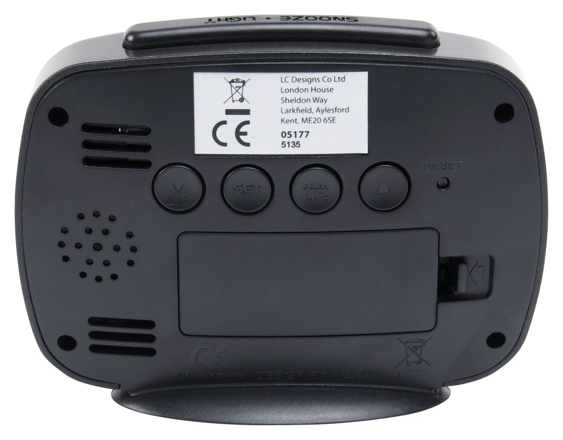 London Clock Company Radio Controlled DayDate Alarm Clock Reviews