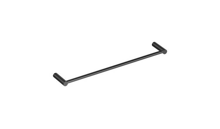 Cosmic Logic Towel Rail - Matt Black