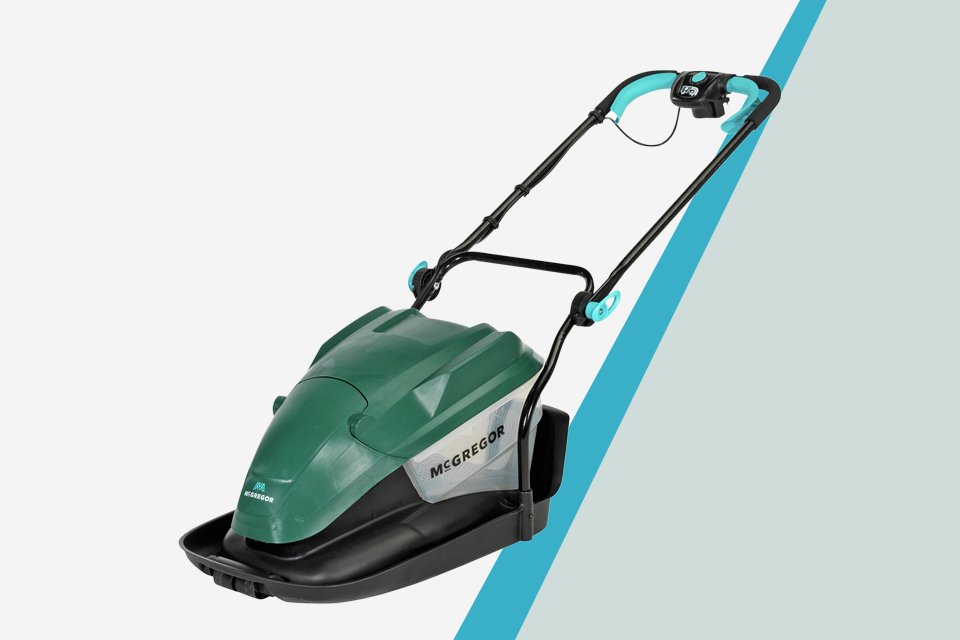 McGregor 30cm Hover Collect Lawnmower - 1450W.