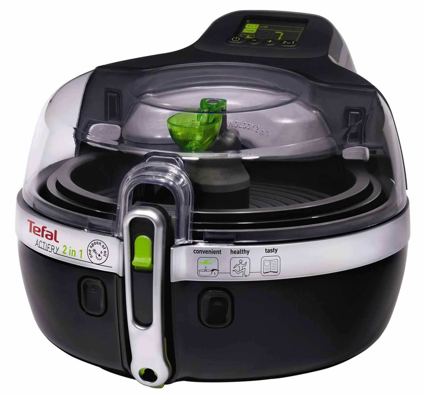 Tefal YV960140 Actifry 2-in-1 1.5kg Fryer - Black