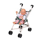 Doll prams and pushchairs.