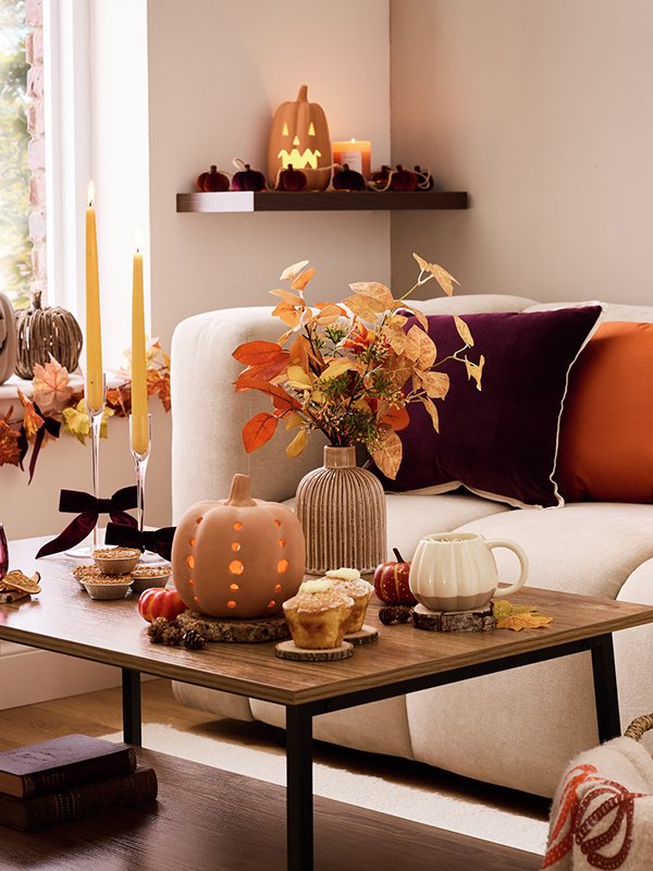 Spook, Sparkle and Autumn Magic. Autumn warmth and Halloween fun.