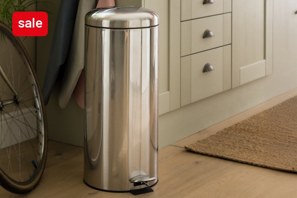 Save up to 50% on selected homeware. Including deals across utility.