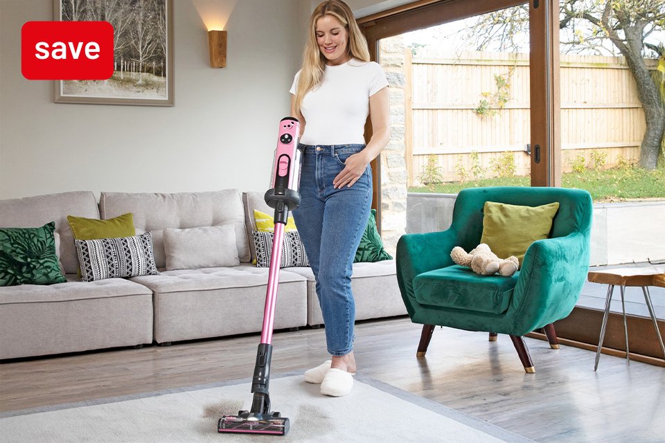 Save up to £100 on selected floorcare.
