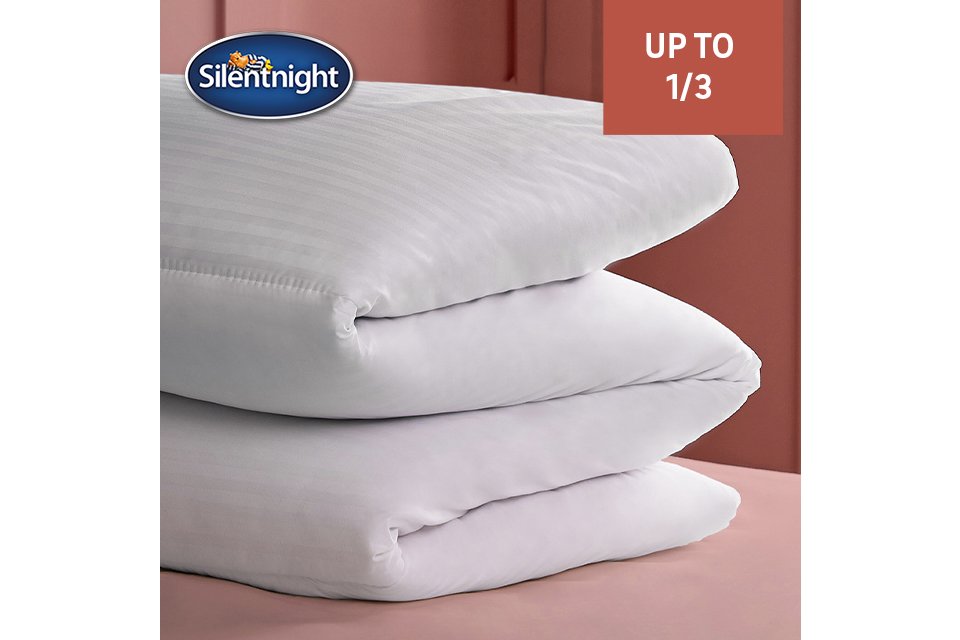 Save 1/3 on selected Silentnight bedding.