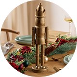 Table decorations.