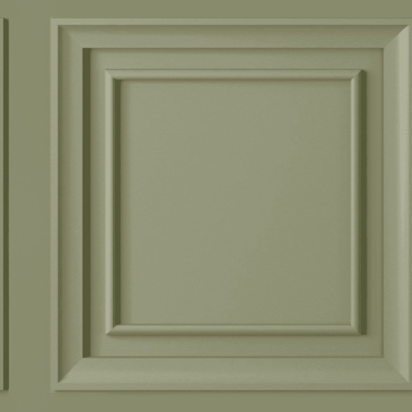 Fresco Wood Panel Sage Green Wallpaper