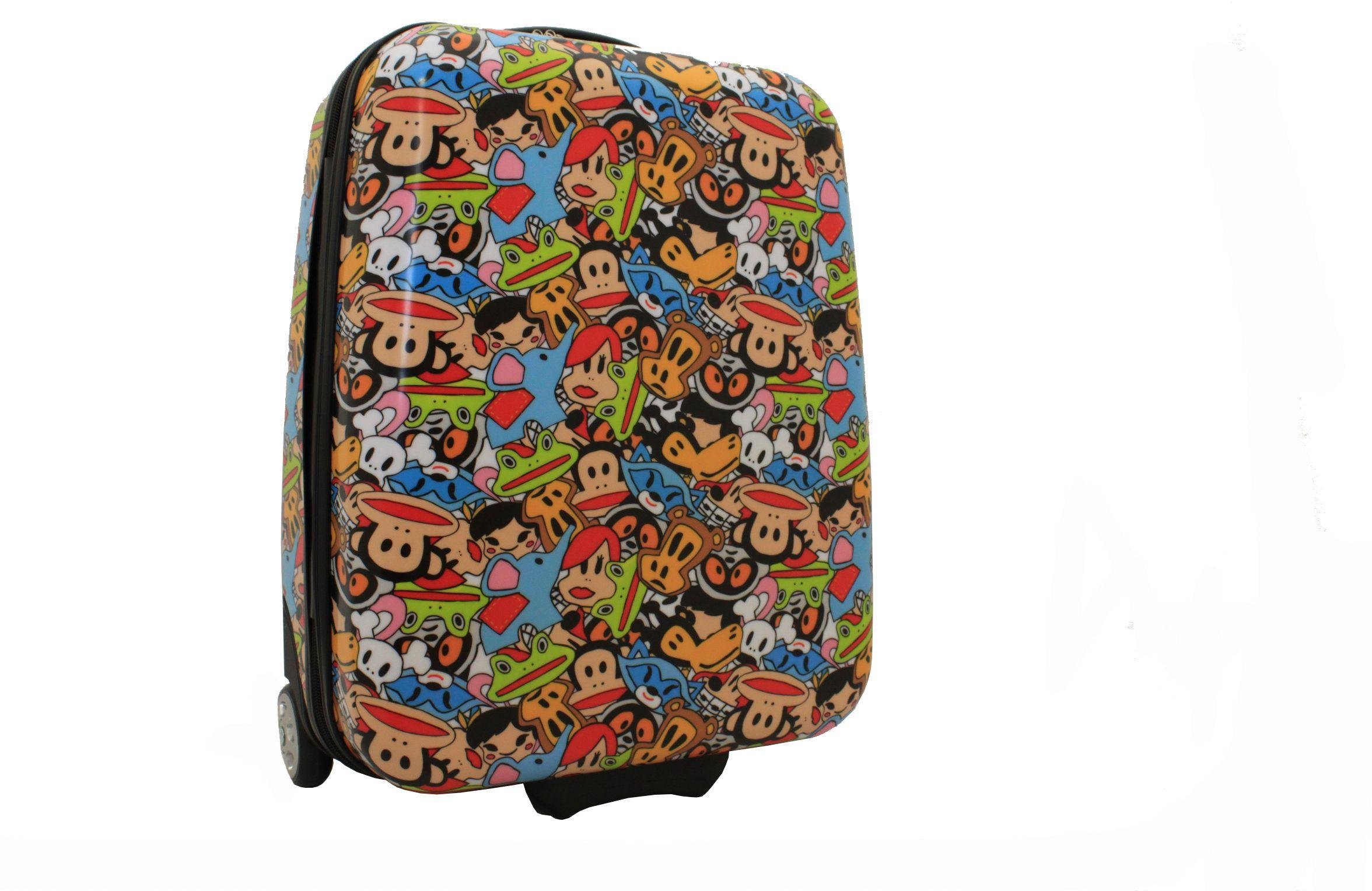 Paul Frank Julius Monkey Small Hard Suitcase -Multicoloured