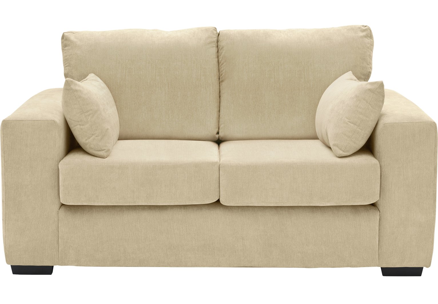 Argos Home Eton 2 Seater Fabric Sofa - Mink