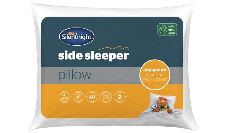 Buy Silentnight Side Sleeper Medium Pillow Pillows Argos