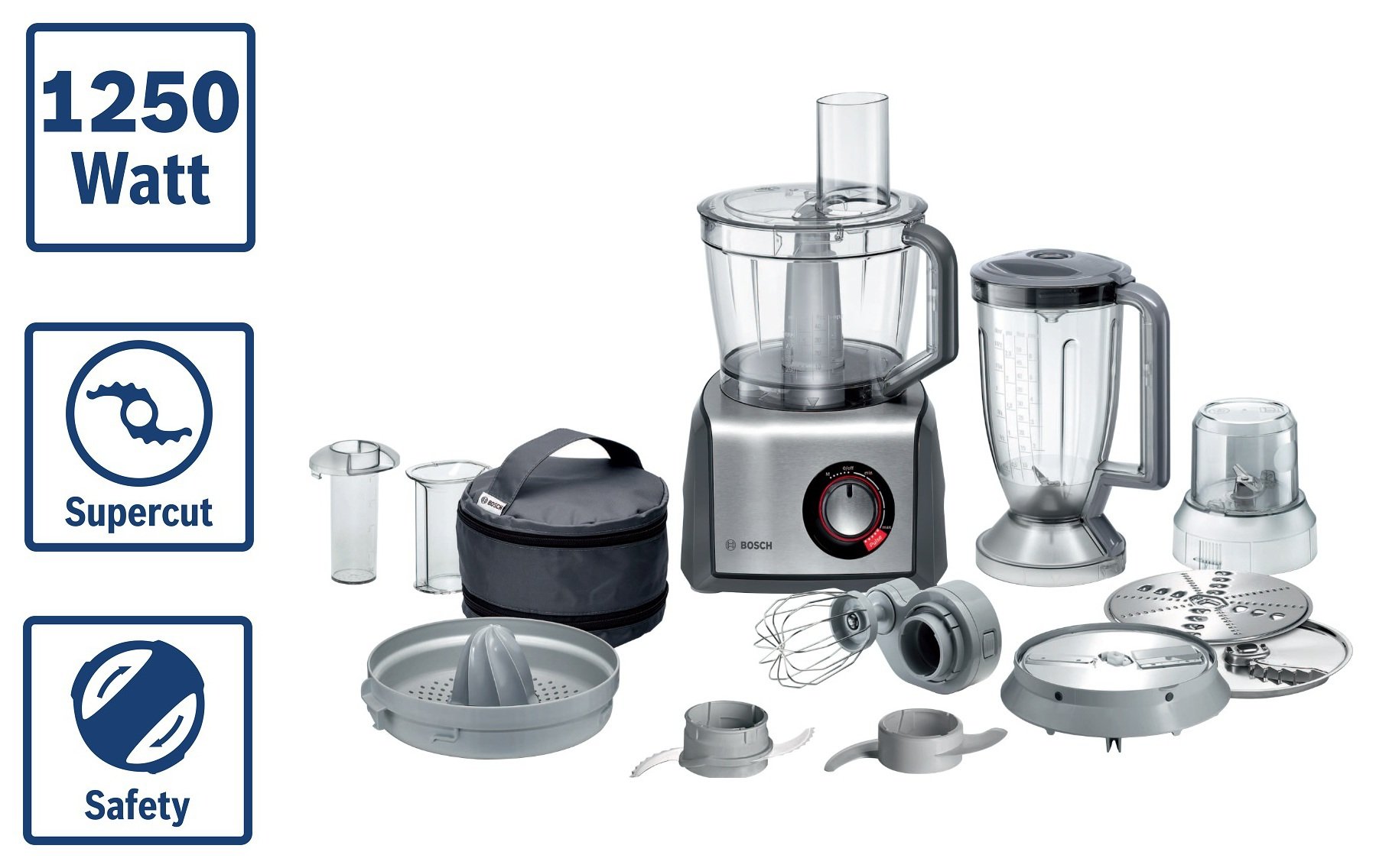 Bosch MCM68861GB Food Processor - Silver