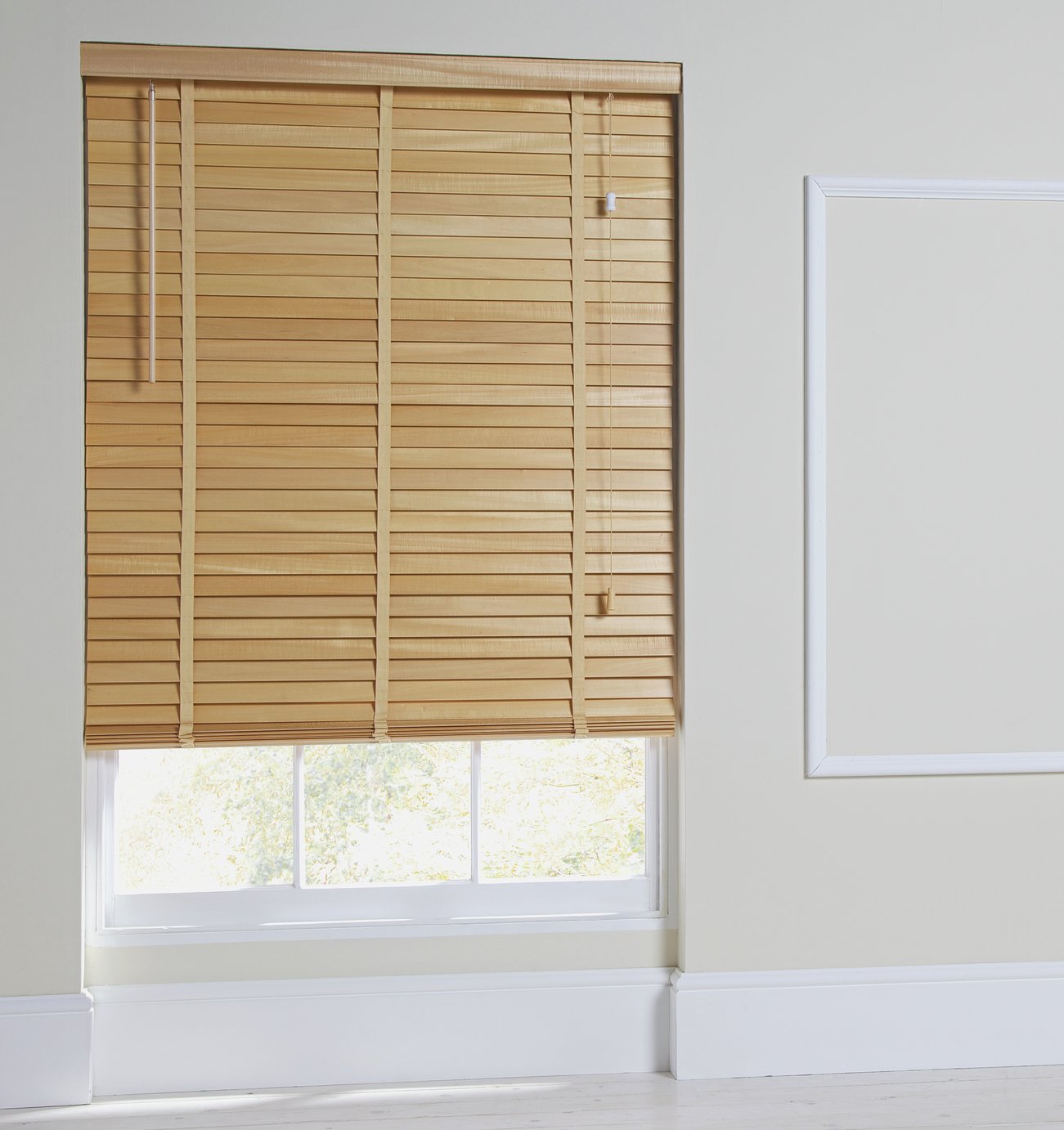 Argos Home Elliott Wooden Tape Blind -3ft- Natural review