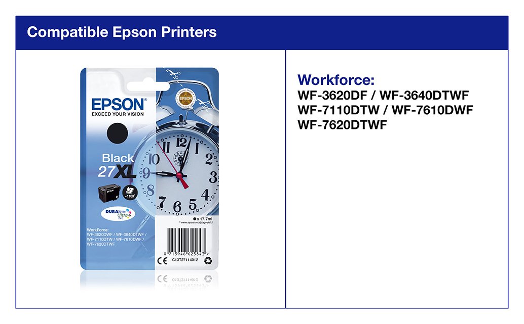 Epson 27XL Alarm Clock Ink Cartridge Review